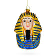 Majestic Sphinx of Giza, Egypt - Blown Glass Christmas Ornament in Multi color,  shape