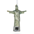 Christ the Redeemer, Rio De Janeiro, Brazil Glass Christmas Ornament in  color