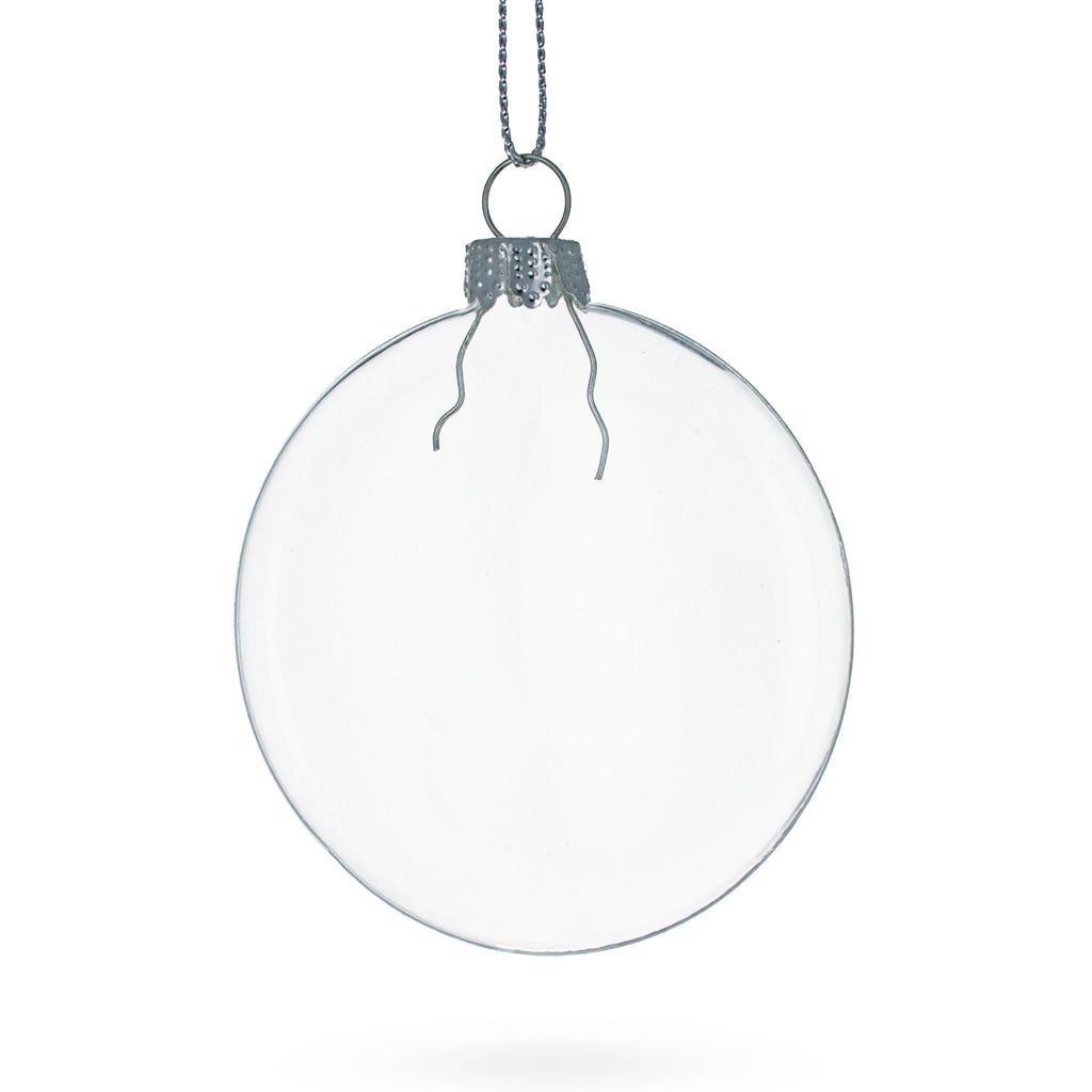Buy Christmas Ornaments Clear Glass by BestPysanky Online Gift Ship