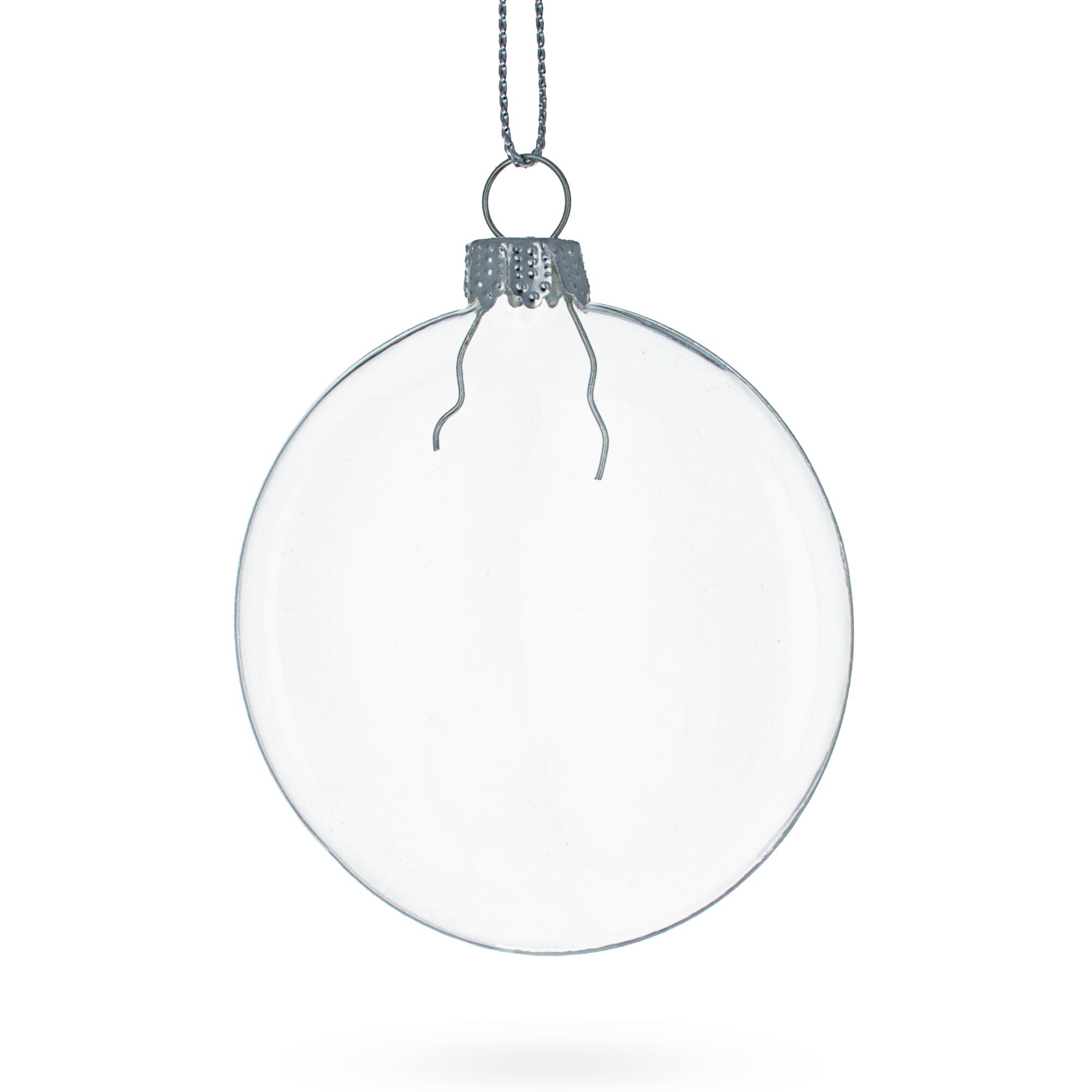 Buy Christmas Ornaments Clear Glass by BestPysanky Online Gift Ship