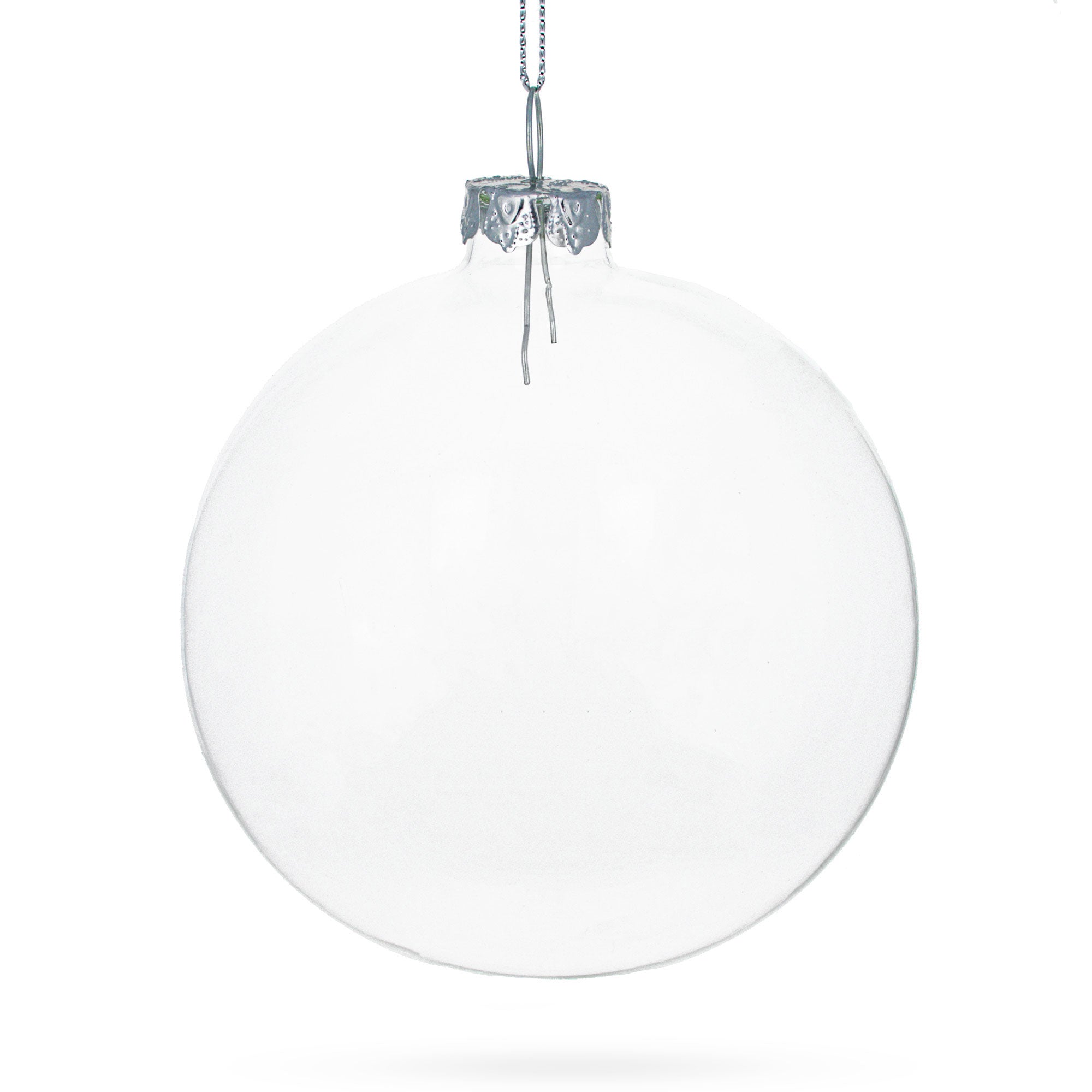 Buy Christmas Ornaments Clear Glass by BestPysanky Online Gift Ship