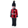 Glass British Royal Guard British - High-Quality Blown Glass Christmas Ornament in Red color