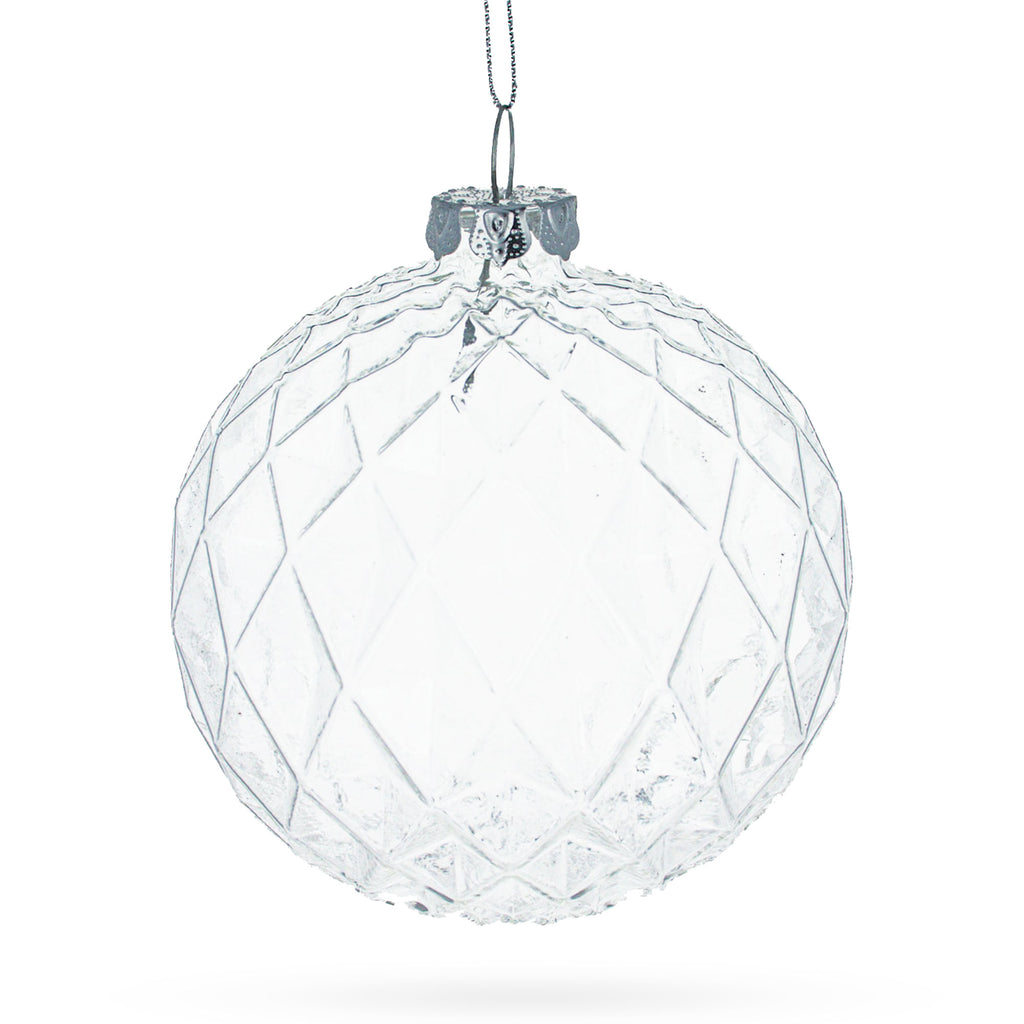 Buy Christmas Ornaments Clear Glass by BestPysanky Online Gift Ship