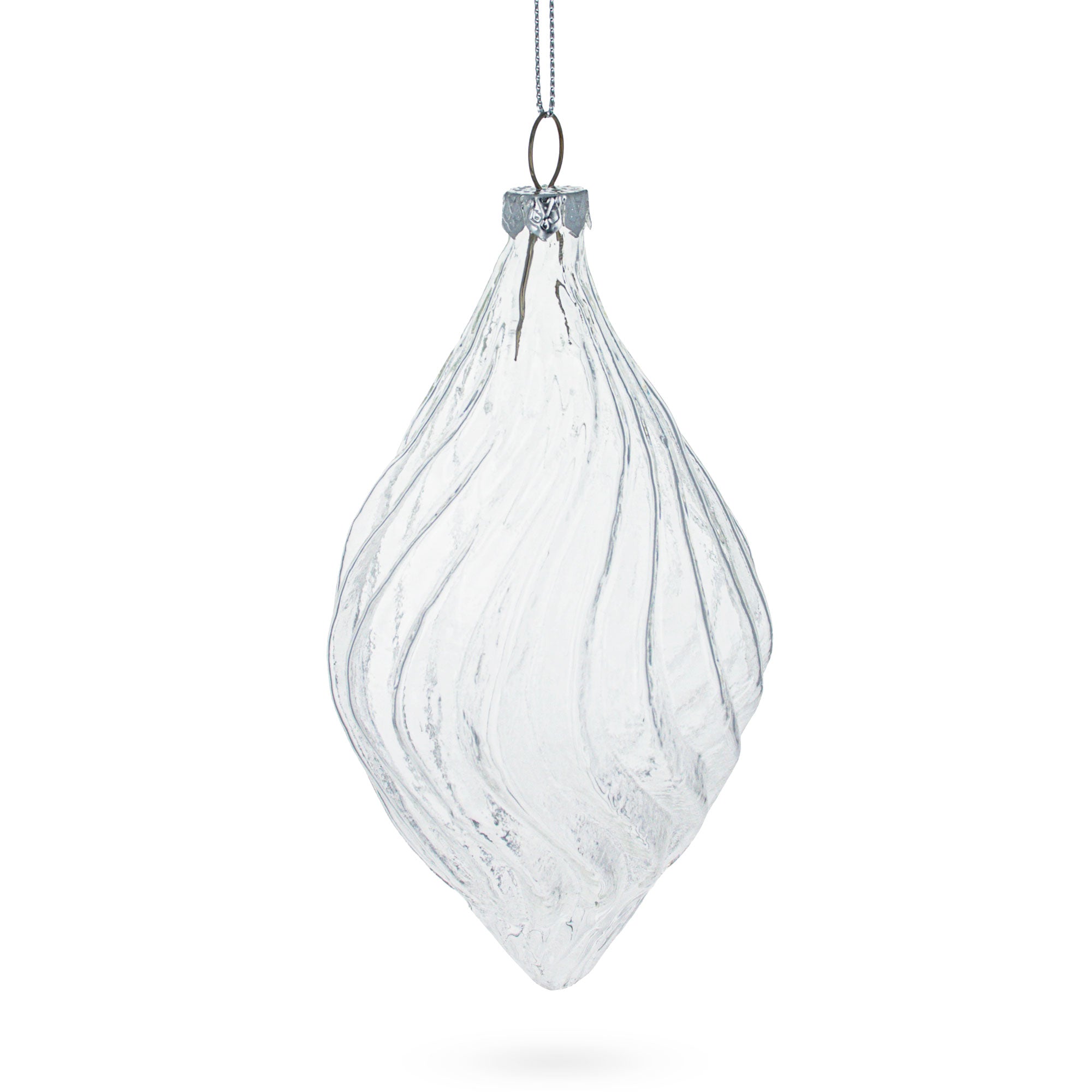 Buy Christmas Ornaments Clear Glass by BestPysanky Online Gift Ship