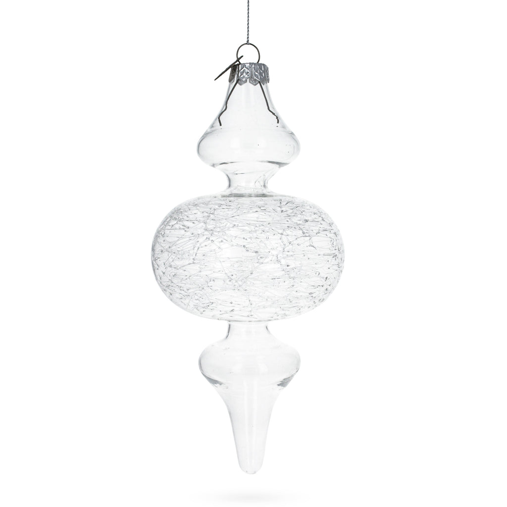 Buy Christmas Ornaments Clear Glass by BestPysanky Online Gift Ship