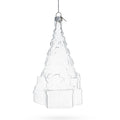 Gifts by Christmas Tree Clear Glass Christmas Ornament. in Clear color Figurine