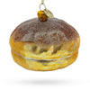 Glass Artisanal Bread Loaf - Blown Glass Christmas Ornament in Multi color