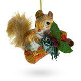 Buy Christmas Ornaments > Animals > Wild Animals > Squirrels by BestPysanky Online Gift Ship