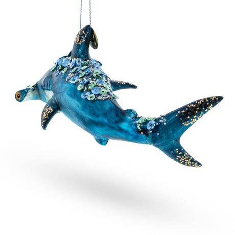 Buy Christmas Ornaments > Animals > Fish and Sea World > Sharks by BestPysanky Online Gift Ship