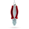 Pliers Glass Christmas Ornament in Multi color Figurine