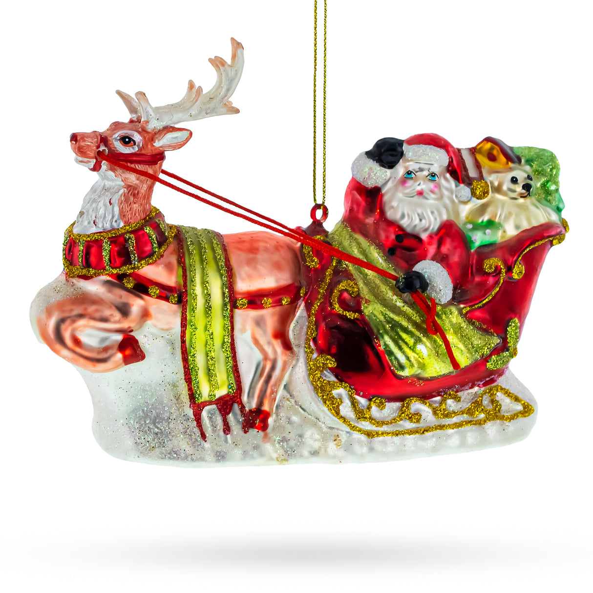 Buy Christmas Ornaments > Santa by BestPysanky Online Gift Ship