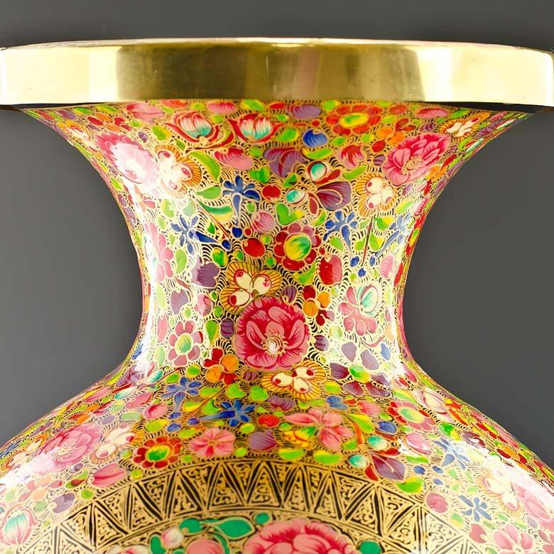 BestPysanky online gift shop sells Asian Indian Vase Paper mache papier mache India