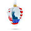 Buy Online Gift Shop I Love New York Heart Glass Christmas Ornament