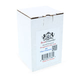 Muffing Covered with Icing Glass Christmas OrnamentUkraine , dimensions in inches: 3.5 x 2.3 x 2.3