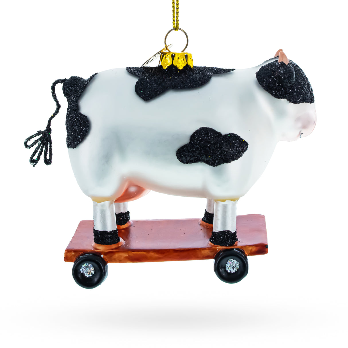 Buy Christmas Ornaments > Animals > Farm Animals > Cows by BestPysanky Online Gift Ship