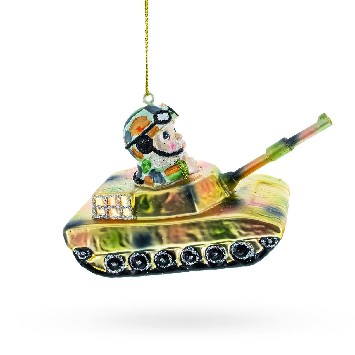 Buy Christmas Ornaments > Professions > Santa > Military by BestPysanky Online Gift Ship