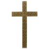 Ukrainian Carved Wooden Wall Cross 5.25 Inches by BestPysanky