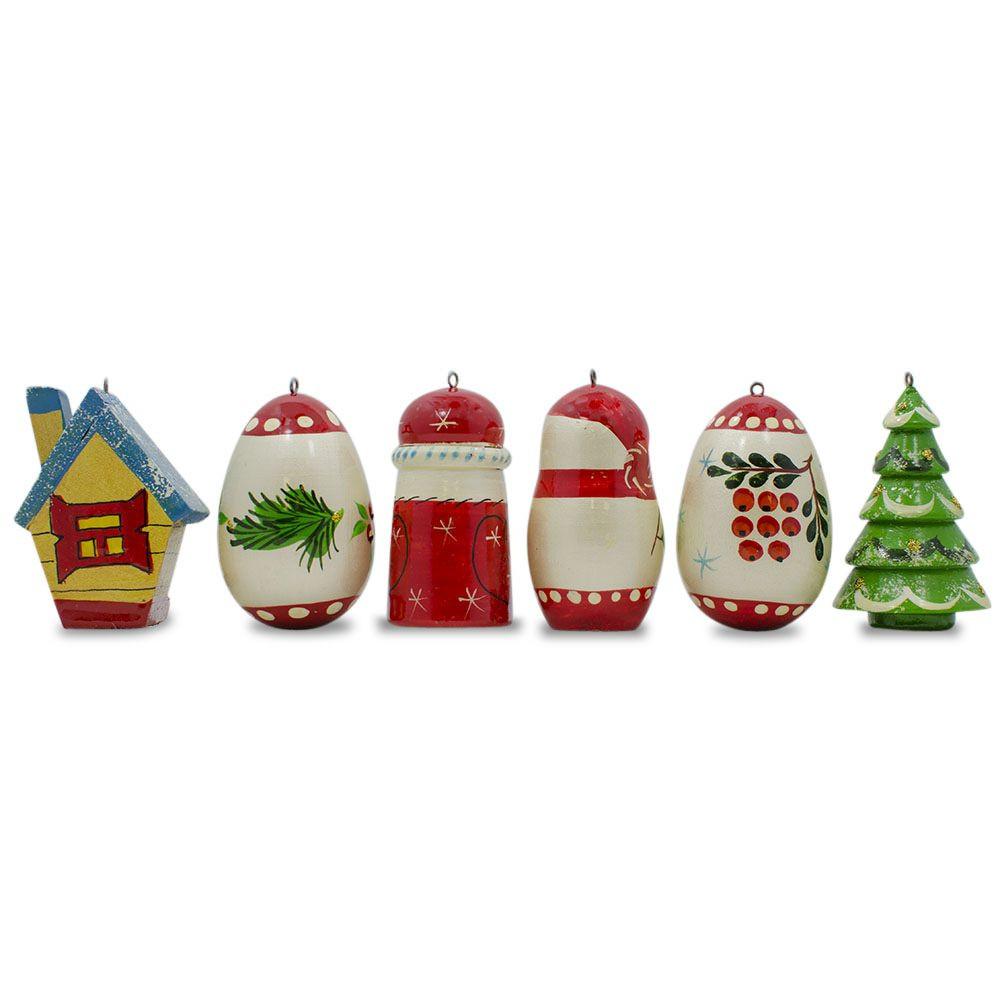 Buy Christmas Ornaments Santa Wooden by BestPysanky Online Gift Ship
