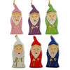Wizards Wooden Christmas Ornaments in Multi color,  shape
