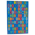 600 Letters and Numbers Stickers in Multi color Rectangular
