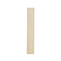 Unfinished Unpainted Wooden Letter I (6 Inches) in Beige color