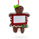 Cookie Woman Clay-dough Christmas Ornament in Multi color,  shape
