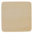 3-Inch Unfinished Square Wooden Plaque for DIY Crafts in Beige color Square