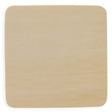 3-Inch Unfinished Square Wooden Plaque for DIY Crafts in Beige color, Square shape