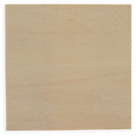 Wood Square Wooden Plaque DIY Crafts Blanks Unfinished 2.9 Inches in Beige color Square