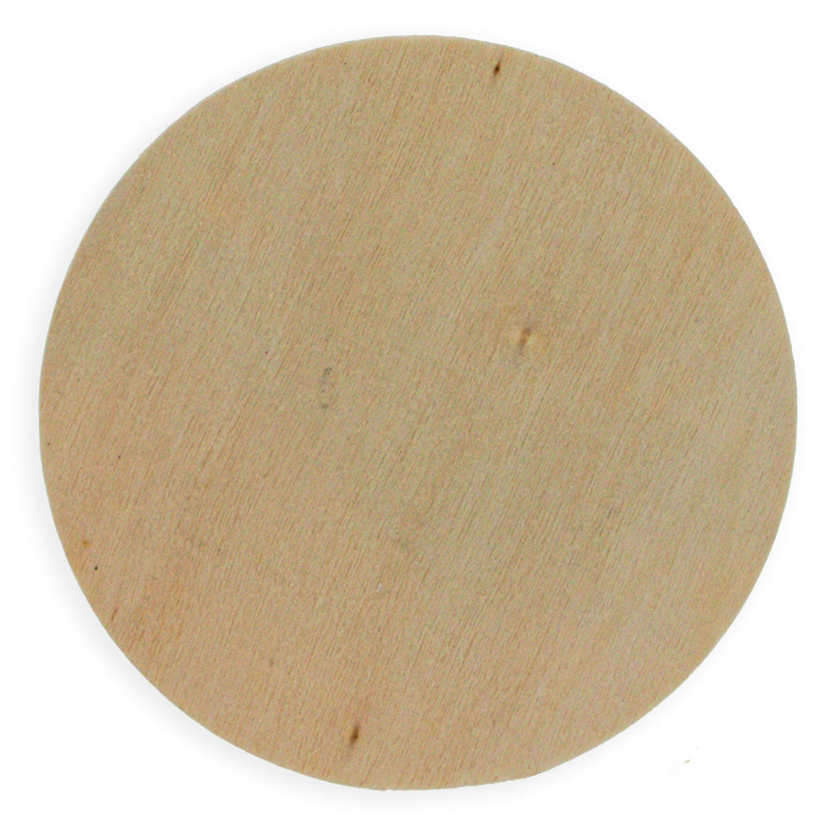 Wood Round Wooden Plaque Unfinished Blank Craft 3.25 Inches in Beige color Round