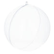 Plastic 5.5-Inch DIY Fillable Clear Plastic Christmas Ball Ornament in Clear color Round