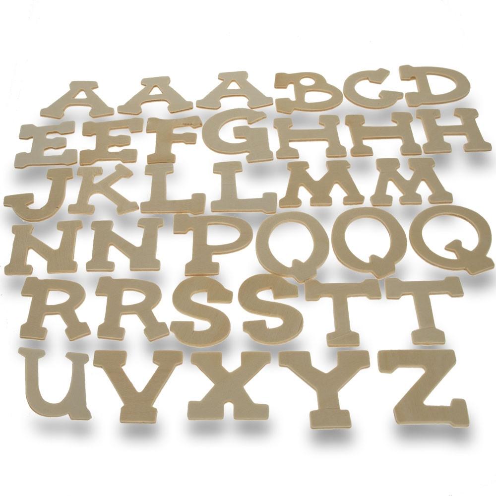 Buy Crafts > Unfinished Letters & Numbers > Letters by BestPysanky Online Gift Ship