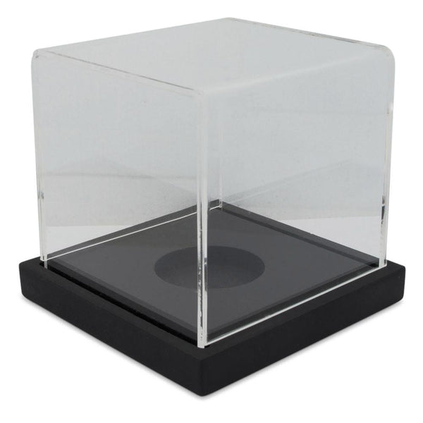 Clear Plastic Display Case for Baseball or Other Collectibles 3.75 Inches in Clear color,  shape