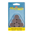 18 Self Adhesive Magnets in Gray color,  shape