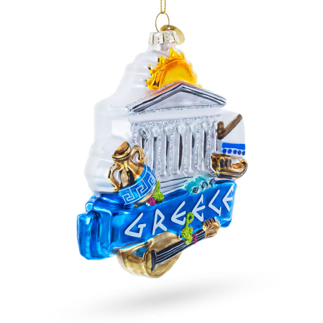 Buy Christmas Ornaments Travel Europe Greece by BestPysanky Online Gift Ship