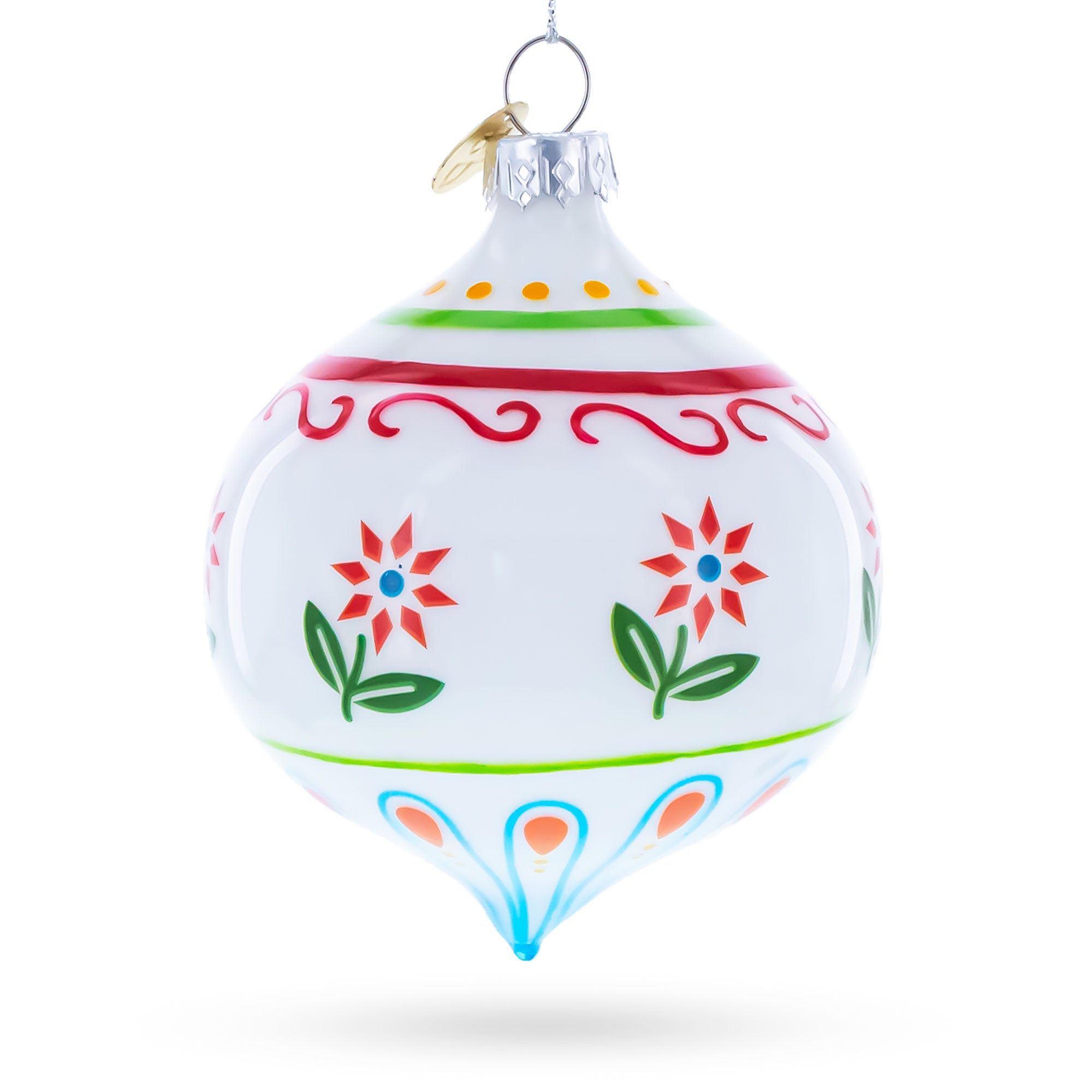 Buy Christmas Ornaments Flowers by BestPysanky Online Gift Ship