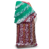 Buy Christmas Decor > Carved Wooden Santa by BestPysanky Online Gift Ship