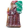 BestPysanky online gift shop sells Santa figurines, Carves Santa, Russian Santa, Wooden Carved Hand Painted Santa Claus figure figurine statuette decoration hand carved Russian Russia Ded Moroz