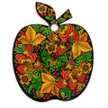 Floral Theme Decorative Wooden Cutting Board in Multi color