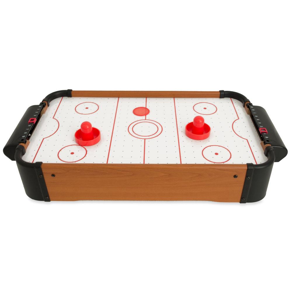 Mini Tabletop Air Hockey Game 20 Inches in Multi color