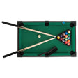 Wood Mini Tabletop Pool Billiards 20 Inches in Green color
