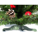 Ukrainian Tabletop Christmas Tree w. Straw Bows, Apples & Pine Cones 27.5 InchesUkraine , dimensions in inches: 27.5 x  x