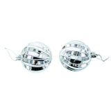 Vibrant Set of 44-Piece Multicolored Ball Christmas Ornaments , dimensions in inches: 2.8 x 2.3 x 2.3