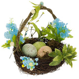 Shop Set of 3 Easter Baskets with Eggs and Spring Flowers. Buy Easter Centerpieces Multi   for Sale by Online Gift Shop BestPysanky Easter decorations Easter decorative baskets