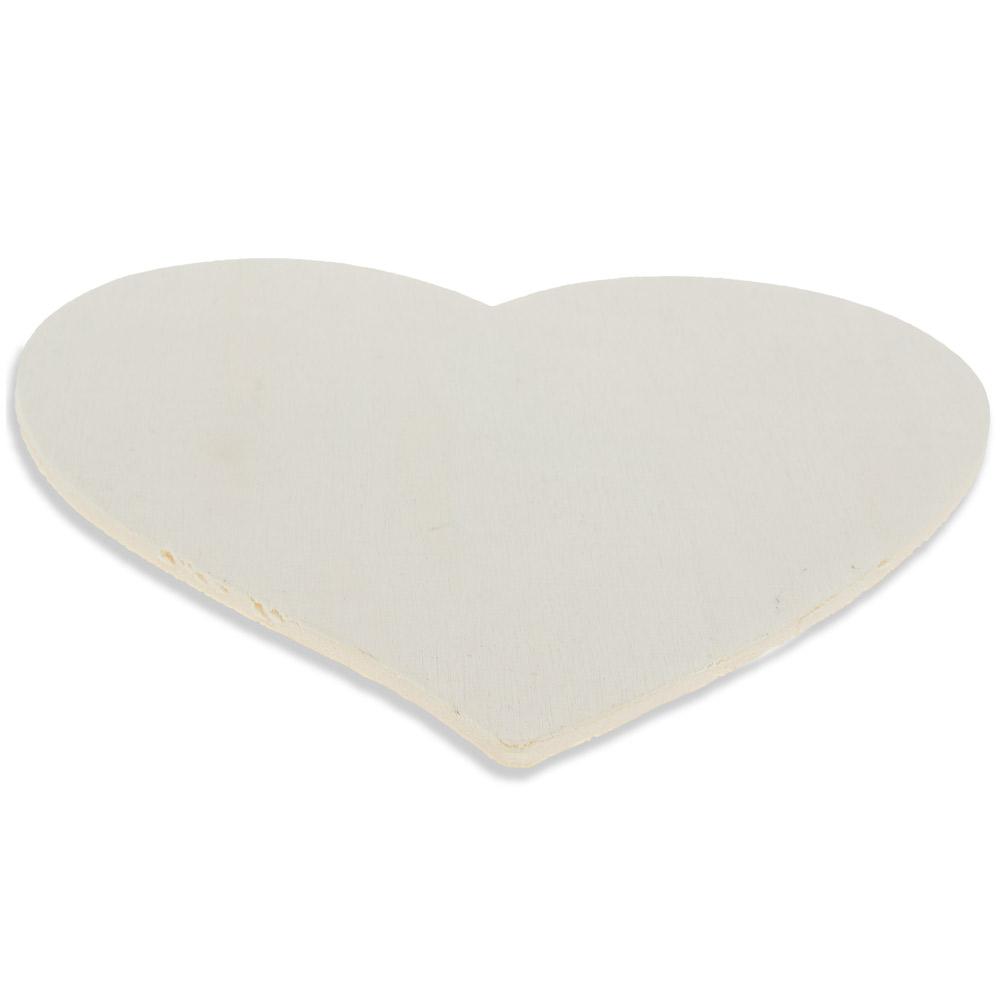 4.75-Inch Unfinished Wooden Heart Cutouts for DIY Crafts: Set of 3China , dimensions in inches: 4.66 x 4.63 x 0.36