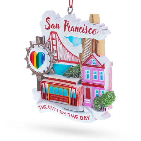 Buy Christmas Ornaments Travel North America USA California San Francisco by BestPysanky Online Gift Ship