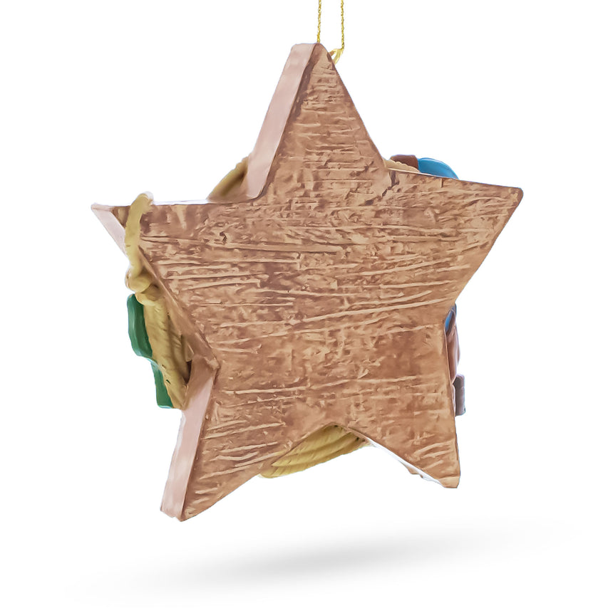BestPysanky online gift shop sells Resin Christmas Ornament Shatterproof Holiday Decor Hand Painted Tree Decoration Durable Xmas Ornament Kid Safe Ornaments Unique Resin Figurine Festive Resin Hanging Collectible Christmas Resin Holiday Gift Idea Resin Keepsake Ornament