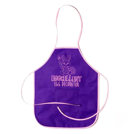 Set of 3 Egg Decorating Apron with Pockets 17.25 Inches in Multi color