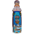 Riding on Air Balloon Hand Carved Solid Wood Santa Figurine 11 Inches in Multi color,  shape