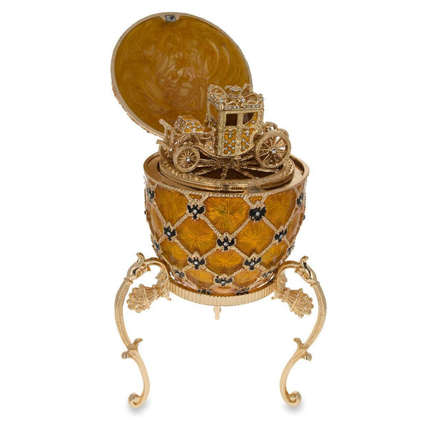 1897 Imperial Coronation Royal Easter Egg 7 Inches by BestPysanky